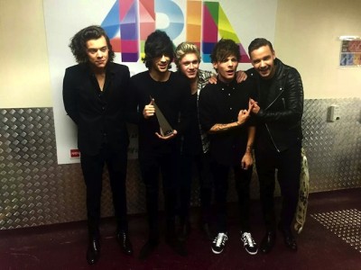 One Direction, voted Best International artist - Midnight Memories by the public