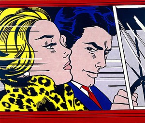 In the Car, Roy Lichtenstein 1963